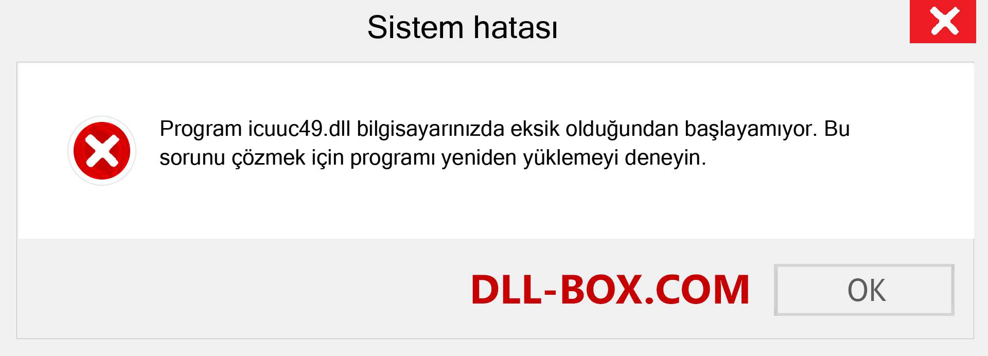 icuuc49.dll dosyası eksik mi? Windows 7, 8, 10 için İndirin - Windows'ta icuuc49 dll Eksik Hatasını Düzeltin, fotoğraflar, resimler